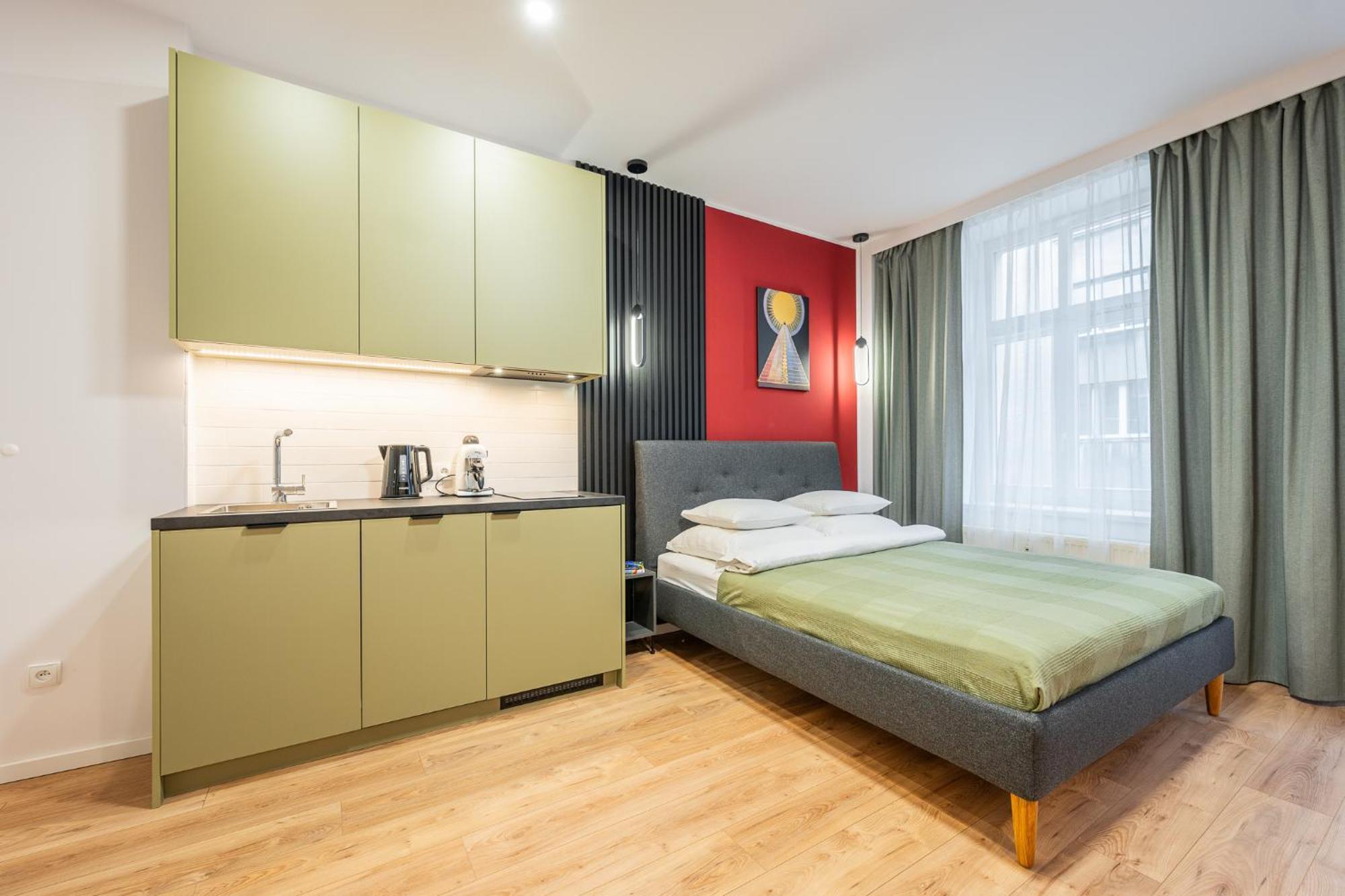 Apartamenty Tespis - Historic House Next To The Cathedral In The City Centre Katowice Exterior foto